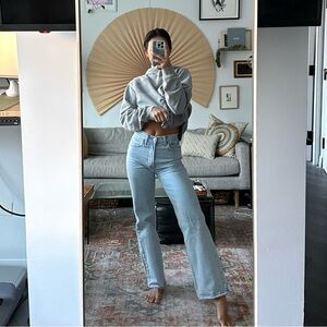 Abercrombie Light Wash 90s Relaxed Jeans